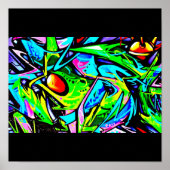 ポスター抽象芸術/その他グラフティギャラリー10 ポスター (正面)