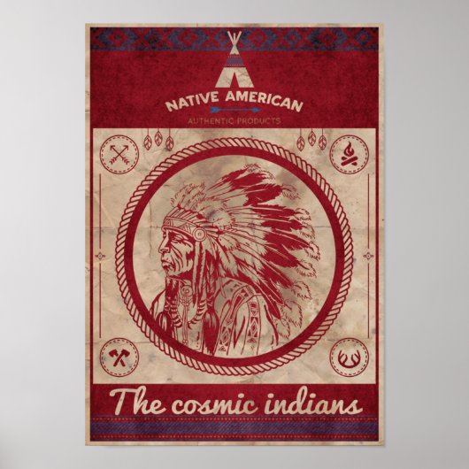 ポスター映画「インディアン」 ポスター (正面)