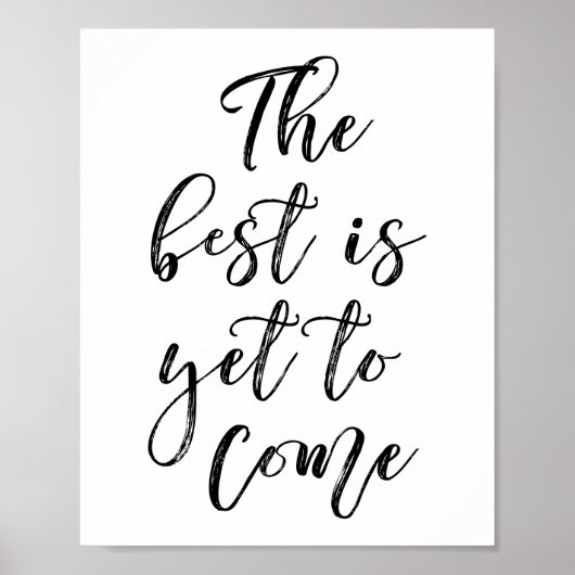 ポスター最高のはまだ出来ている ポスター (正面)