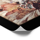 ポスター有名ヴィンテージアート1852クイーンビクトリア ポスター (角)