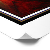 ポスター有名ヴィンテージ天使の死1851 ポスター (角)