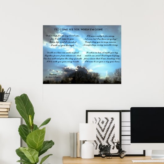 ポスター来が無くなったら会おう ポスター (ホームオフィス)