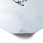 ポスター水の色に独自の引用文を作成 ポスター (角)