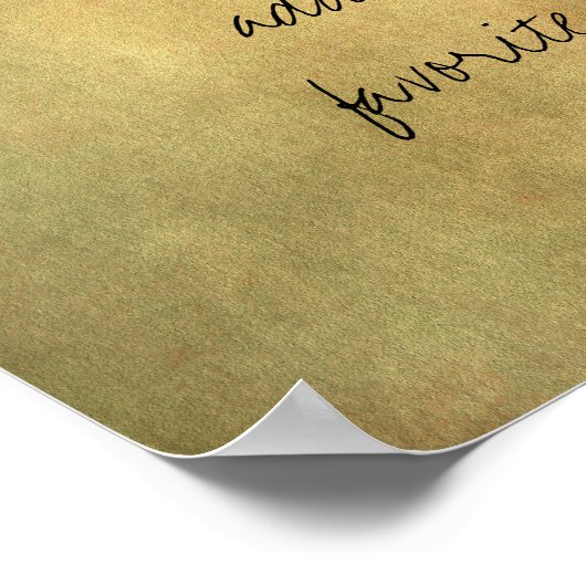 ポスター独自のテクスチャー動揺してセピアを作成 ポスター (角)