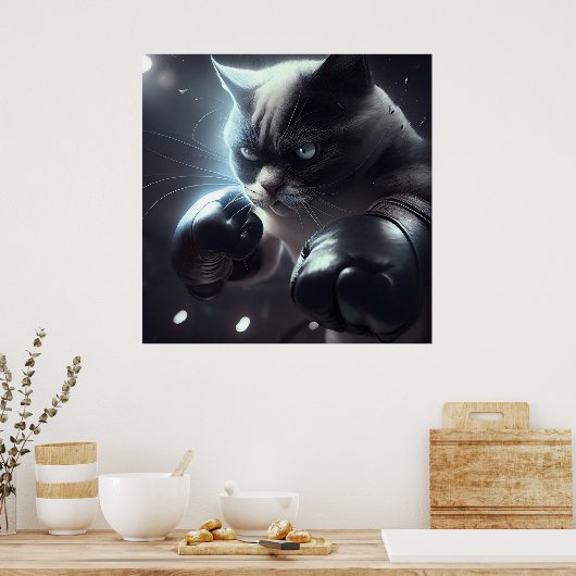 ポスター猫 ポスター (キッチン)