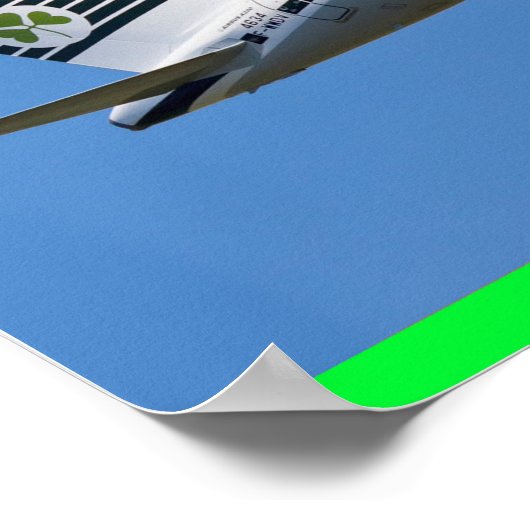 ポスター用の航空機画像 ポスター (角)