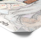 ポスター用考え食品 ポスター (角)