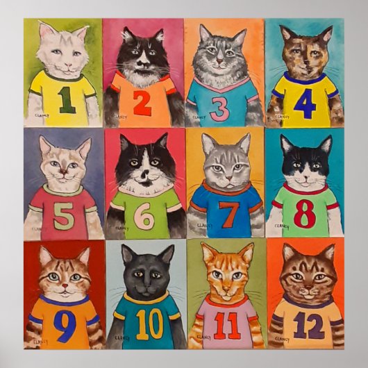 ポスター番号 ポスター (正面)