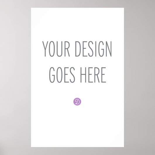 ポスター看板印刷（24"x36"") ポスター (正面)