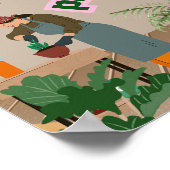 ポスター私はセラピーを必要としない、私は私の植物に話す ポスター (角)