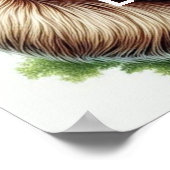 ポスター紙 – 可愛つるいベビーナマケモノ,動物 ポスター (角)