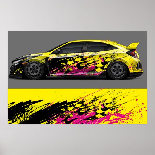 ポスター自動プリント ポスター (正面)