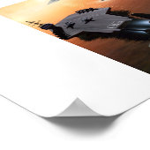 ポスター航空運送事業者 ポスター (角)