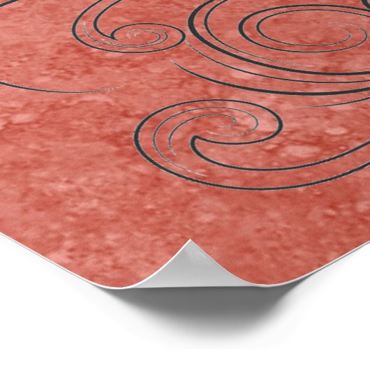 ポスター芸術的。月まで愛してる ポスター (角)