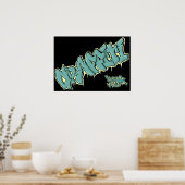 ポスター落書きSPANGLEMASSIVE ポスター (キッチン)