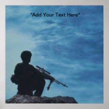 ポスター軍隊兵士のカスタマイズ