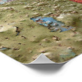 ポスター通りアート抽象芸術32ロング ポスター (角)