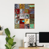 ポスター通りアート抽象芸術32ロング ポスター (ホームオフィス)