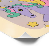 ポスター非バイナリー・トランスジェンダー・ユニコーン ポスター (コーナー)