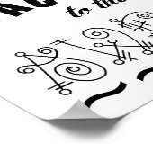 ポスター風変わりではない ポスター (角)