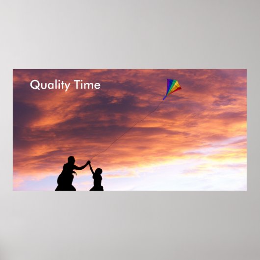 ポスター飛んでいる用カイト画像 ポスター (正面)