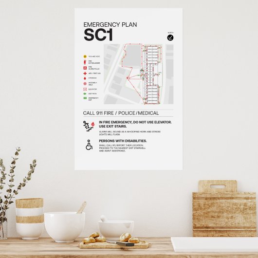 ポスター (キッチン)