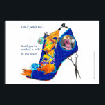 ポスター<br><div class="desc">高く評価されている美容師のためのトップデザインの上の神経質。あなた与えには、彼女に彼女の才能を感謝するか、あなた自身のための一つ買のあなたのもし1つであることを知らせなさい！お客さん楽しむも。</div>