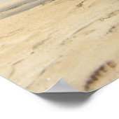 ポスター012 -カリブのビーチby the shore ポスター (角)