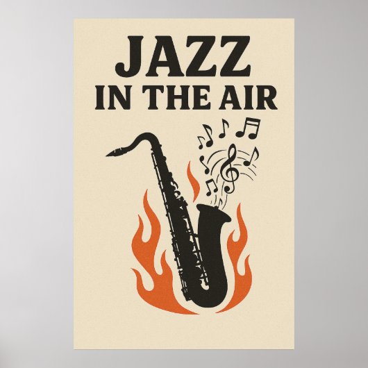ポスター12, Jazz in the Air,ヴィンテージ ポスター (正面)