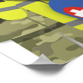 ポスター18x24勇気を持ってくれてありがとう ポスター (角)