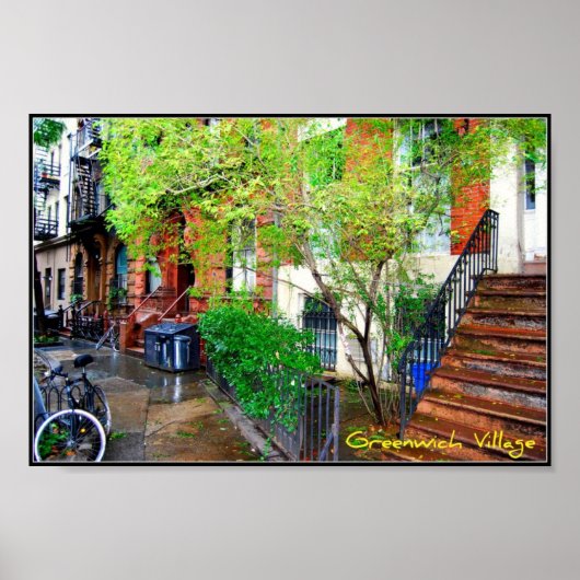 ポスター1 – グリーンウィッチヴィレッジ(NYC) ポスター (正面)