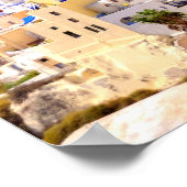 ポスター20インチx 16インチ – Santorini ポスター (角)