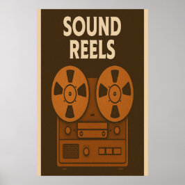 ポスター24，サウンドリール，ヴィンテージ ポスター