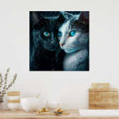 ポスター2 cat ポスター (キッチン)