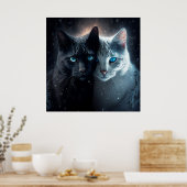 ポスター2 cat ポスター (キッチン)