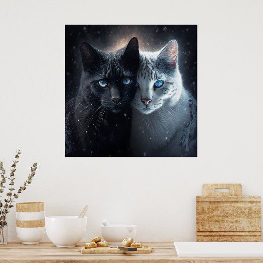 ポスター2 cat ポスター (キッチン)