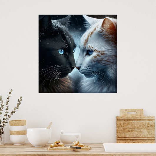 ポスター2 cat ポスター (キッチン)