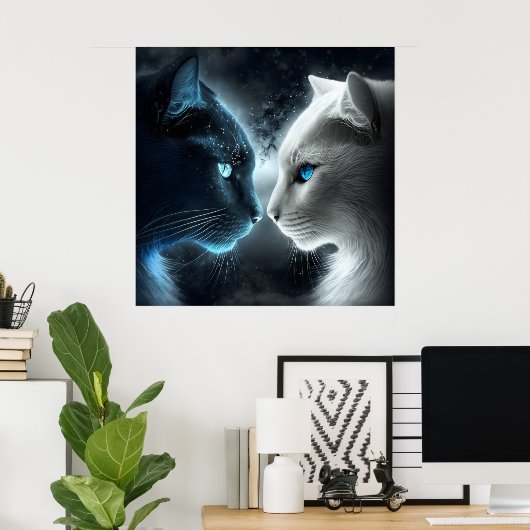 ポスター2 cat ポスター (ホームオフィス)
