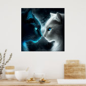 ポスター2 cat ポスター (キッチン)