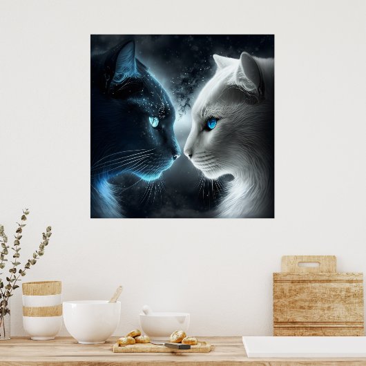 ポスター2 cat ポスター (キッチン)