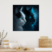 ポスター2 cat ポスター (キッチン)