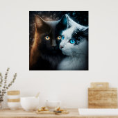 ポスター2 cat ポスター (キッチン)