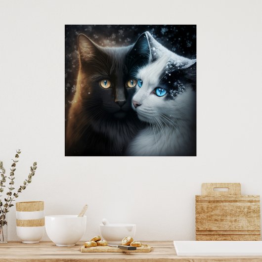 ポスター2 cat ポスター (キッチン)