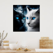 ポスター2 cat ポスター (キッチン)