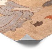 ポスター3酔っぱらい女性清永日本の芸術 ポスター (角)