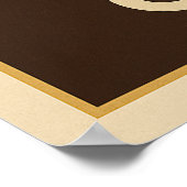 ポスター30、チャートのルール、ヴィンテージ ポスター (角)