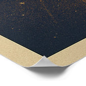 ポスター32，星を通して，ヴィンテージアート ポスター (角)