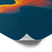 ポスター38、チューンイン、ヴィンテージ・アート ポスター (角)