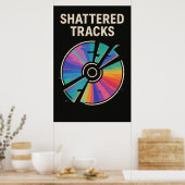 ポスター40、粉砕されたトラック、ヴィンテージアート ポスター (キッチン)