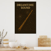 ポスター46, Dreamtime Sound,ヴィンテージ・アート ポスター (キッチン)